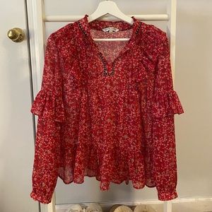 Feminine boho blouse